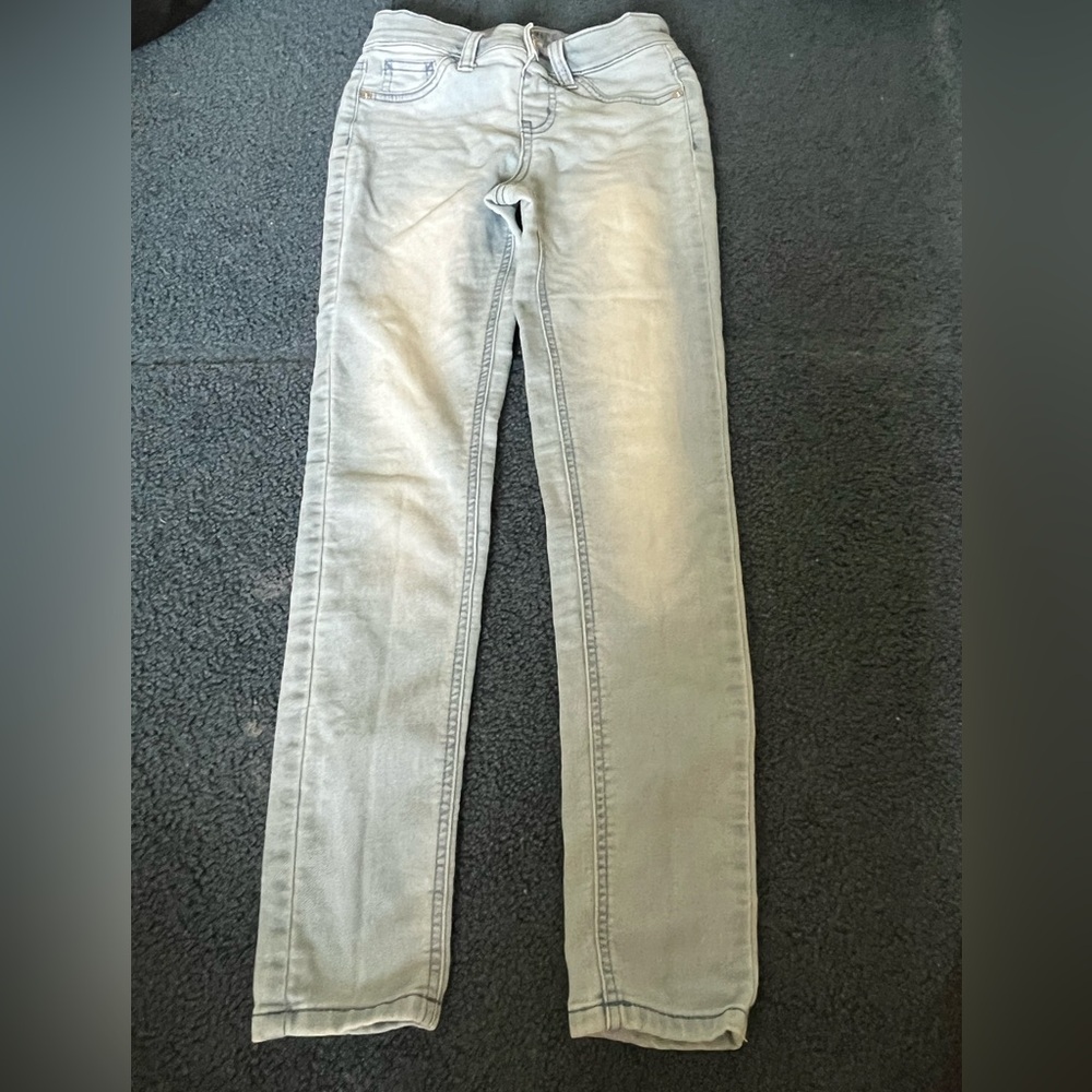 Justice Kids Light Gray Jeans